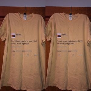 UNISEX KANYE TWEET SHIRT!!